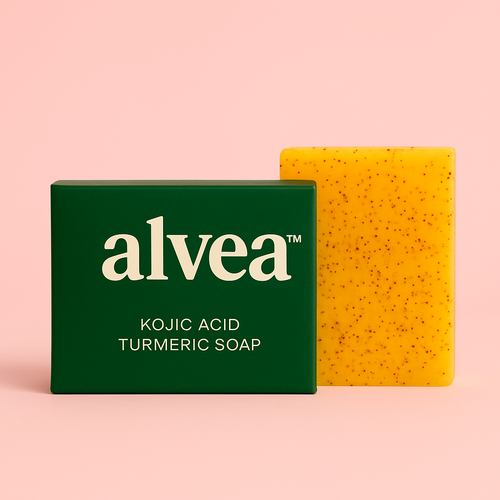 Alvea Kojic Acid Turmeric Soap